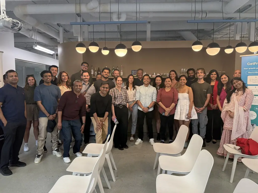 GetFresh Ventures community event with founders and team members